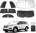 TINGLU Window Shades for Honda Pilot 2016-2025 EX-L Special Edition Elite Black by TINGLU