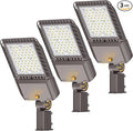 LED Parking lot Lights 180W Dusk to Dawn Photocell Street Lights 6000k by Franjulia