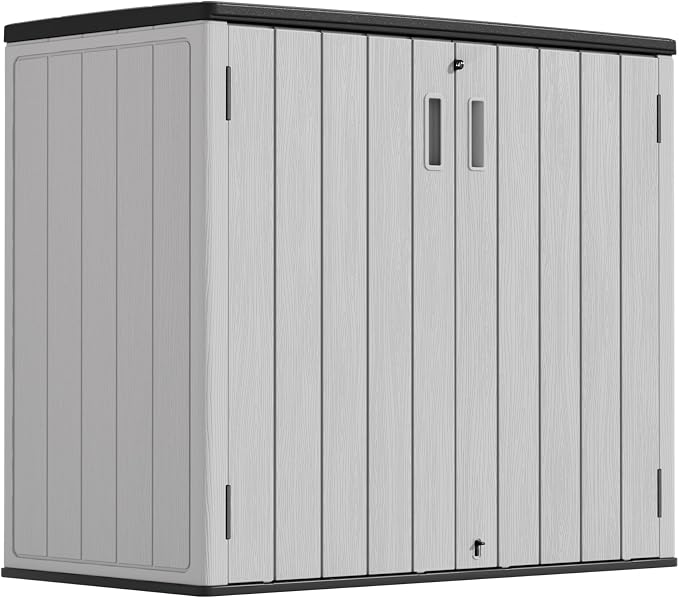 Outdoor Storage Cabinet for Patio & Garden Shed, 37Cu.ft Outdoor Storage Shed by Mrosaa
