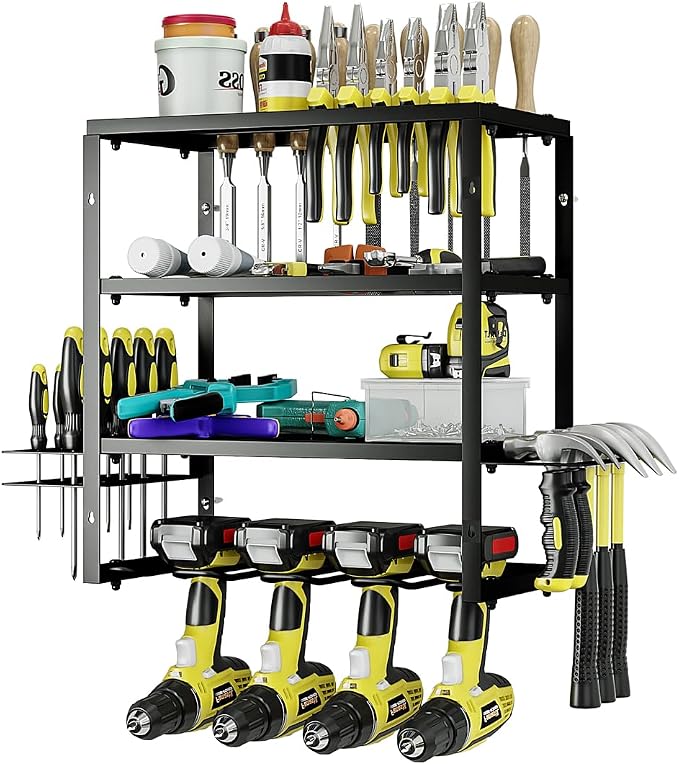 AZERPIAN Tool Organizer Heavy Duty Power Wall Mount by AZERPIAN