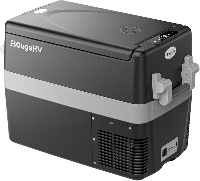 BougeRV 12V Refrigerator Fridge Freezer Portable Car Fridge 42 Quart Electric by BougeRV