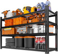 Storage Shelves Heavy Duty, 4-tier Adjustable Metal Industrial Utility Shelf by ROOMTEC