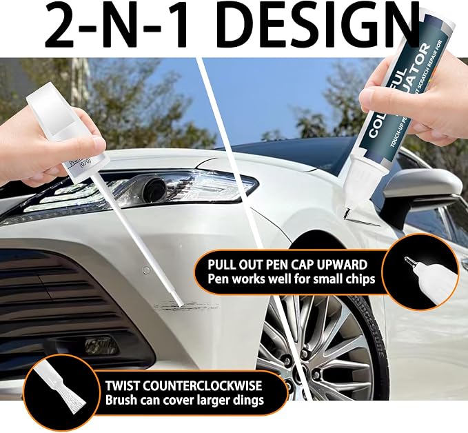 218 Attitude/Midnight Black Metallic Touch Up Paint - Image 5