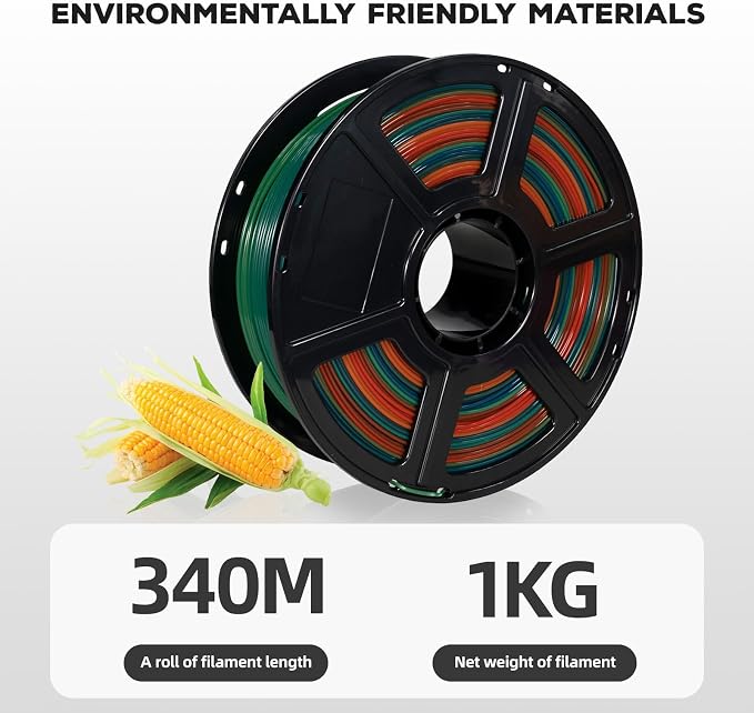 FLASHFORGE PLA Filament 1.75mm, 3D Printer Filament 1kg Spool, Dimensional - Image 5