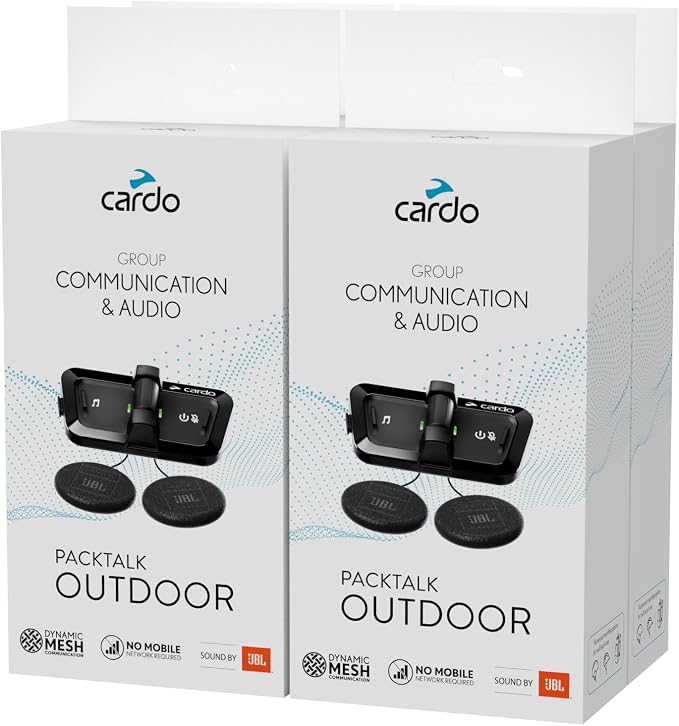 Cardo Packtalk Outdoor Family Pack by CardoSystems