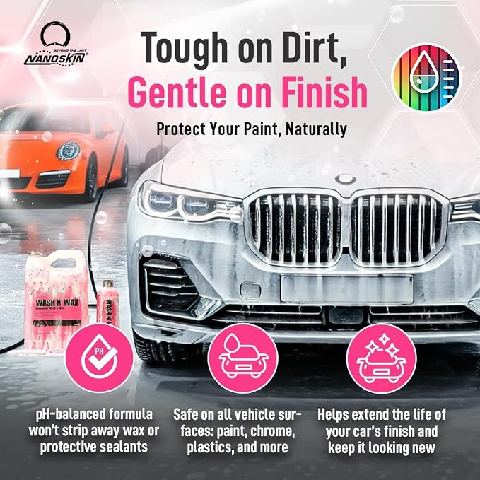 Nanoskin WASH N' WAX with Carnauba 16 Oz. - Image 7
