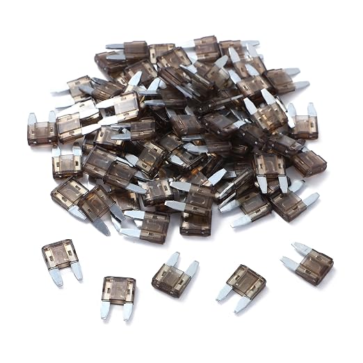100 Pack Auto Fuses 7.5 AMP APM/ATM 32V Mini Blade Style Fuses 7.5A Short by JESUNK