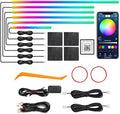Dreamcolor Acrylic Interior Car LED Strip Light by MAODANER