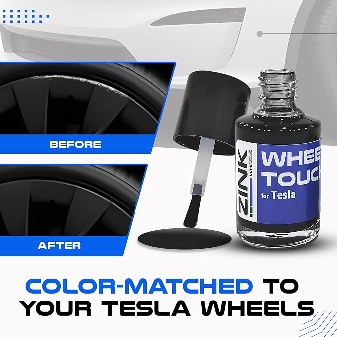 Premium Tesla Wheel Curb Rash Repair Kit - Image 5