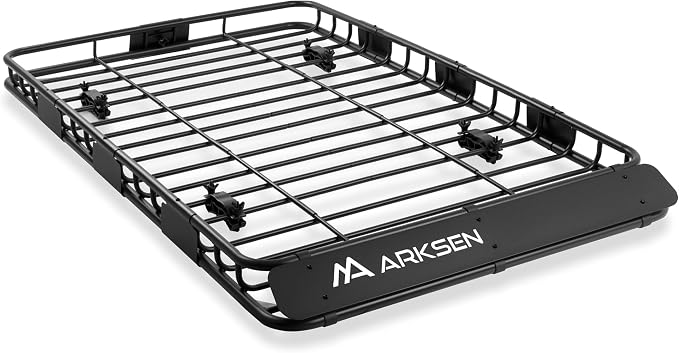ARKSEN 64 x 39 x 4 Inch Upgrade Universal Roof Rack by ARKSEN