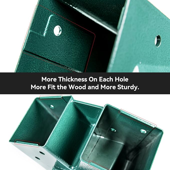 Heavy Duty Swing Sets Brackets Including 2 A-Frame Swing Set Brackets and 4 - Image 3