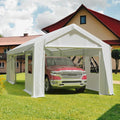 12x20ft Heavy Duty Carport Outdoor Canopy Portable Garage by Wpond
