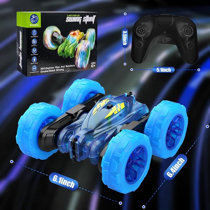 Remote Control Car, Stunt RC Cars - Image 6