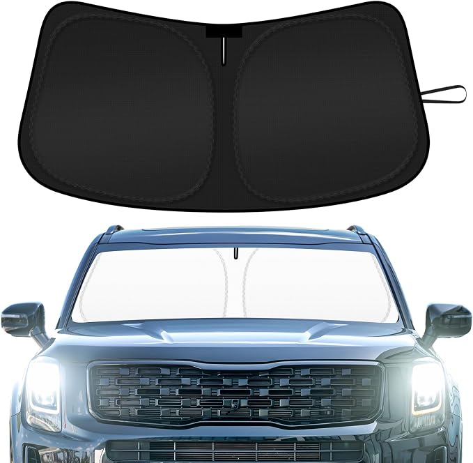 Car Windshield Sun Shade Compatible by SHINEHOME