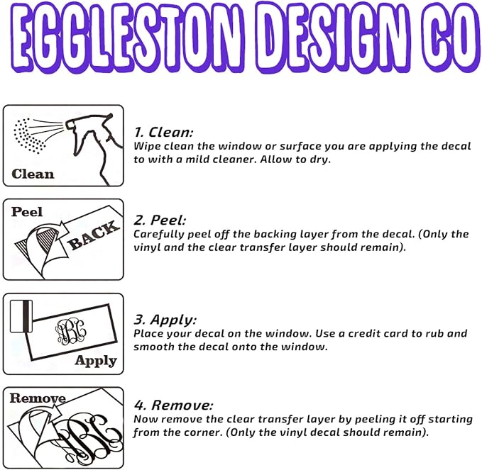 Large Custom Business Name and Website Description Text Decal Sticker - Image 4
