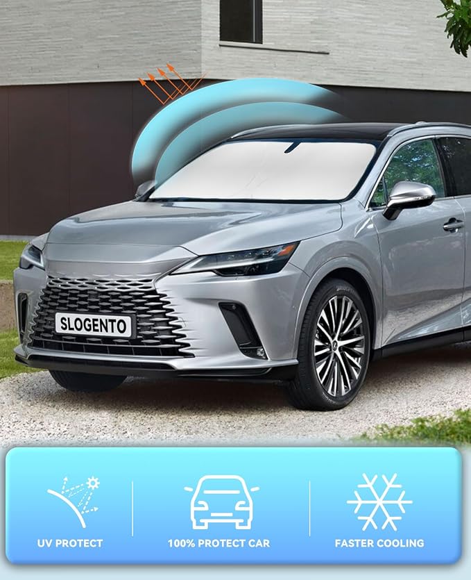 Sun Shade Windshield Sunshade for Lexus RX350/RX450h 2010-2014 2015, for Lexus - Image 5