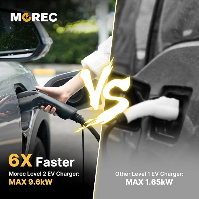 Level 2 EV Charger ETL Certified, 40A 9.6KW Home Charging Station, Plug-in NEMA - Image 4