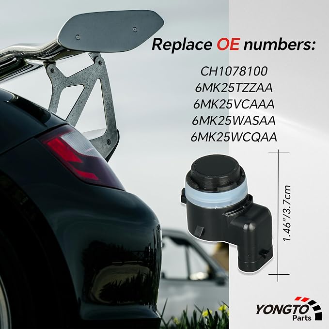 6MK25TZZAA 4Pcs Reverse Backup Parking Assist Sensor Compatible - Image 2