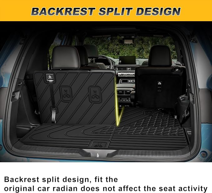 Original Cargo Mat Fit for Honda Pilot 2023-2025: Cargo Liner - Image 3