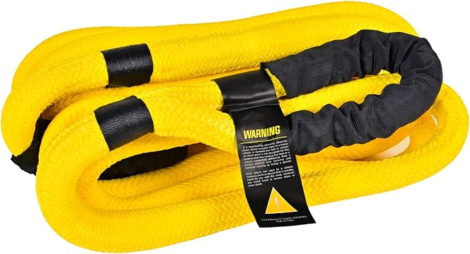 KING-PRO Kinetic Recovery Rope 1“x30' Towing Rope 44, 000lbs Breaking Strength - Image 6