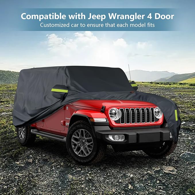 Heavy Duty Waterproof Car Cover Fit - Image 2