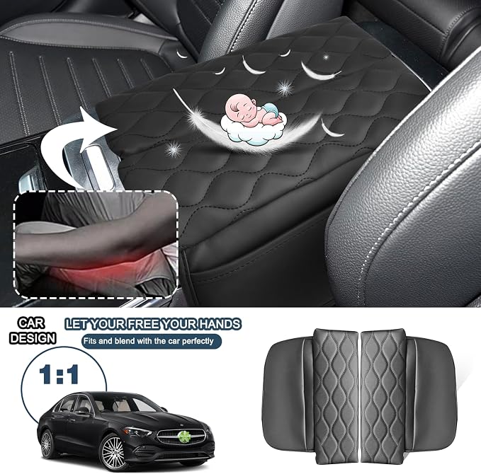 Ruiya C300/C300 4MATIC/AMG C43/AMG C63 Armrest Cover, - Image 7
