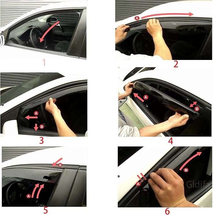 inchannel Window Visor Deflector Compatible - Image 7