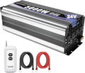 5000W Power Inverter 24V to 110V/120V DC to AC by Cantonape