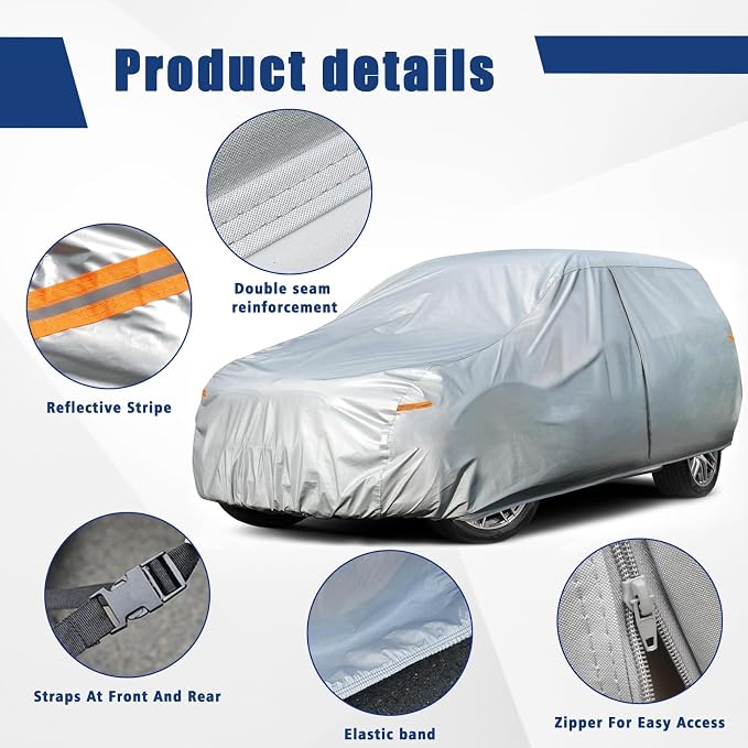 Kayme 6 Layers Car Cover Custom Fit - Image 4