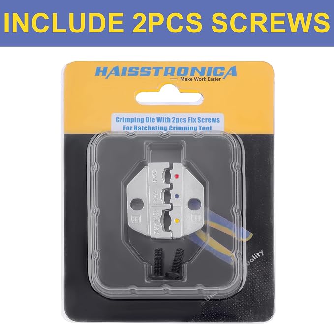 haisstronica Crimping Die for Insulated Nylon Wire Connectors, 22-10 AWG - Image 5