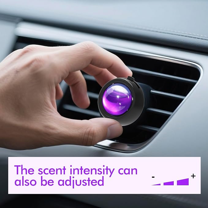 Car Air Freshener Vent Clips, Lavender Scent, 6 Pack, Long Lasting Scent Up to - Image 4