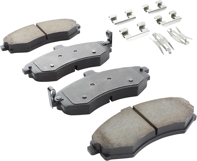 Premium Ceramic Front Brake Pads Compatible - Image 2