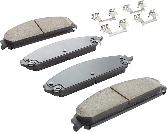 Premium Ceramic Front Brake Pads Compatible - Image 2