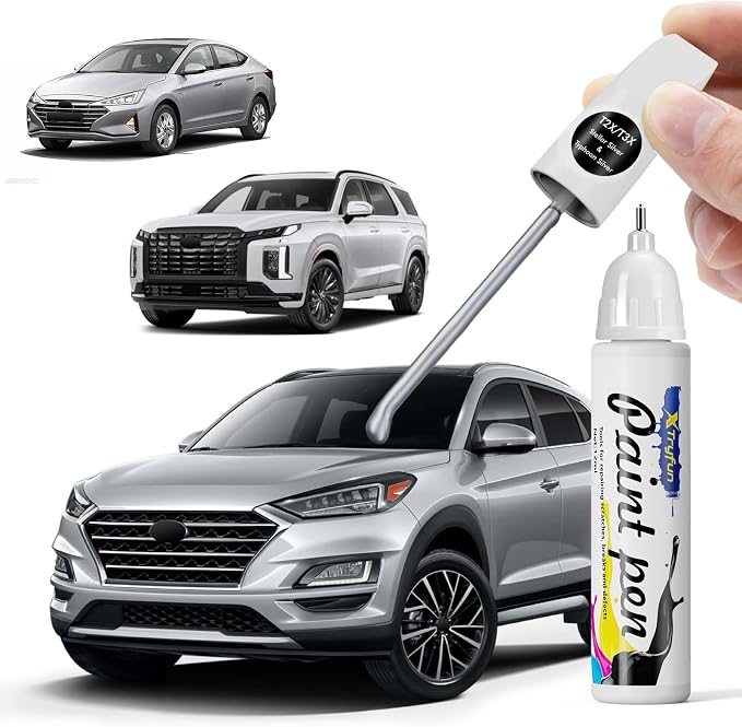Stellar Silver/Typhoon Silver Touch Up Paint Compatible by XTryfun