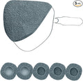 XINDELL 5 Pack Microfiber Pads – Replacement Heads Cover by XINDELL