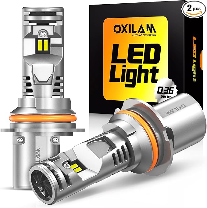 OXILAM 9007/HB5 LED Bulb, 900% Brighter, 3 Min Quick Install, 20 Years Lifespan by OXILAMDIRECT
