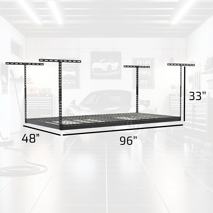 MonsterRax Overhead Garage Storage Rack - Image 6