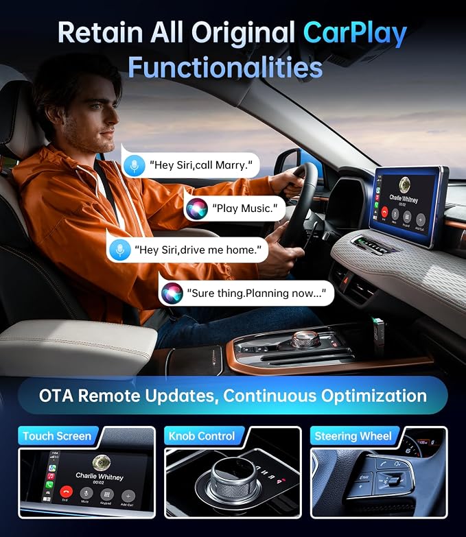 Wireless Carplay Adapter, 2025 Upgrade Mini USB Design - Image 8
