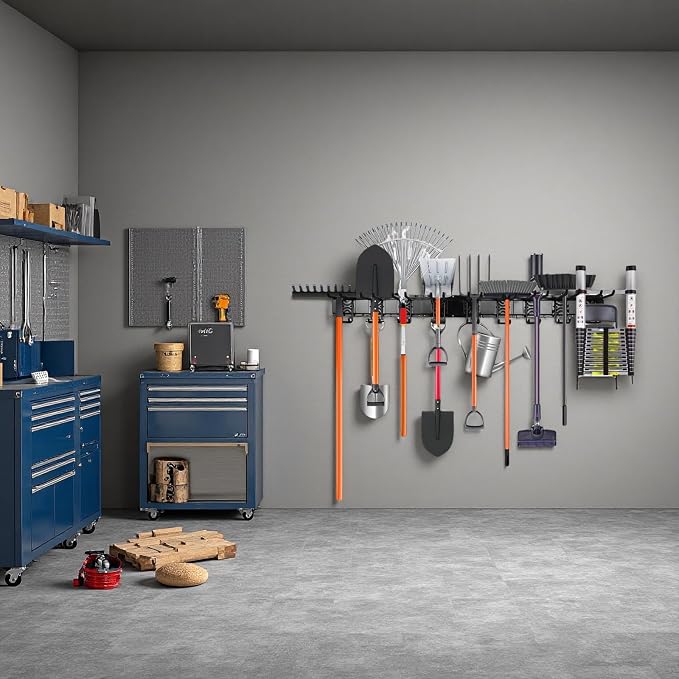 ELEAD 48 Inches Garage Storage, Garage Organization, Garden Tool Organizer Wall - Image 8