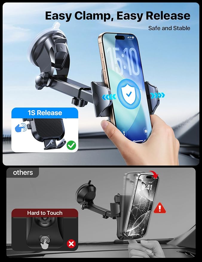 andobil Car Phone Holder Mount Phone Holders - Image 4