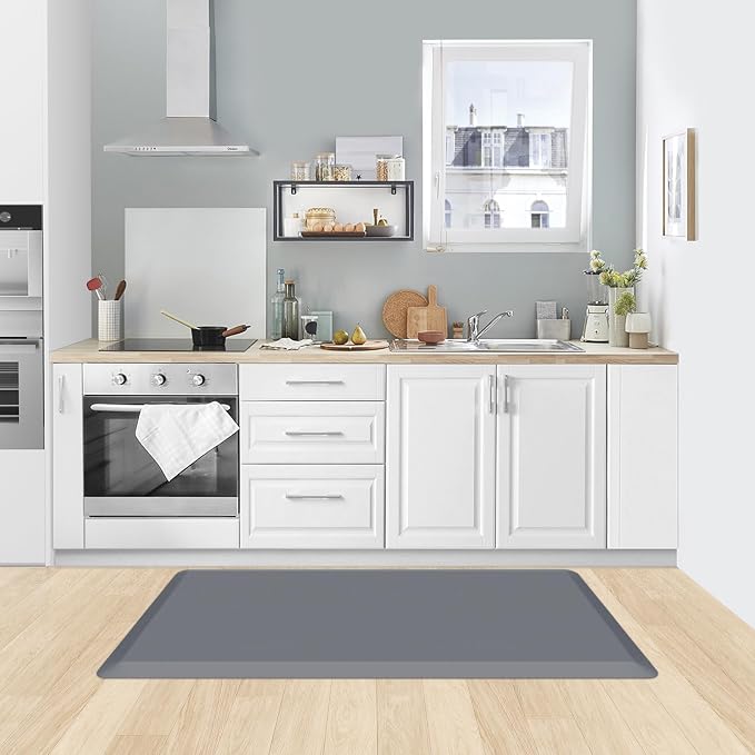 KitchenClouds Kitchen Mat Cushioned Anti Fatigue Rug 22"x54" Waterproof - Image 7