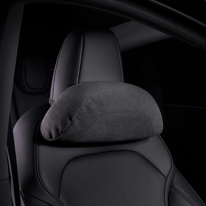 Car Headrest Pillow for Driving, Softness Ergonomic Design Universal Travel - Image 5