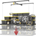 Garage Ceiling Storage Racks – 4x8 FT Overhead Garage Storage Rack by Unknown