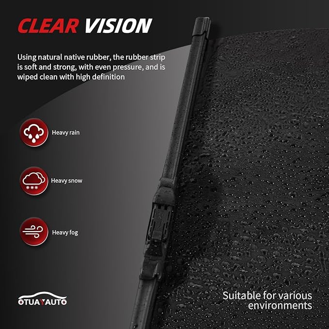 OTUAYAUTO Premium Windshield Wiper Blades - Image 6