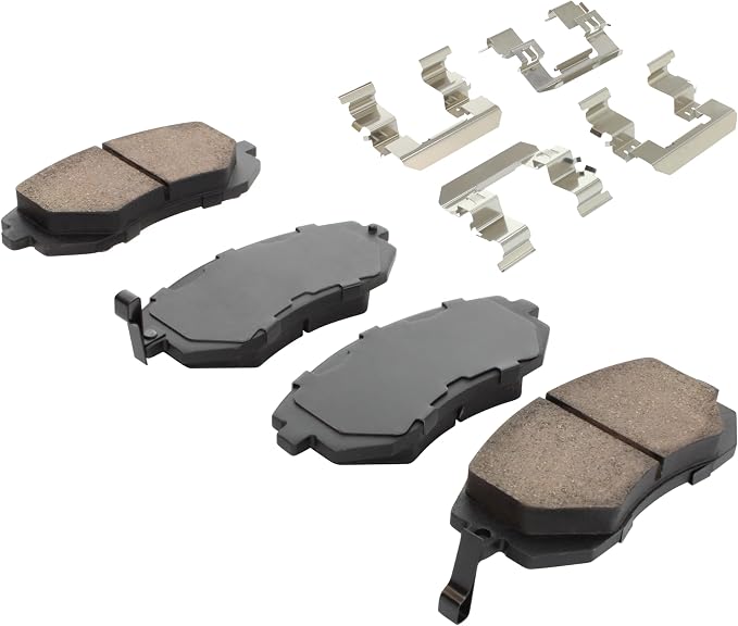 Premium Ceramic Front Brake Pads Compatible - Image 2
