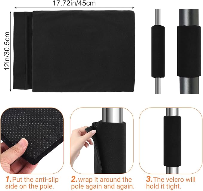 YeeBeny 4pcs Basement Pole Wrap, Garage Pole Padding - Image 2