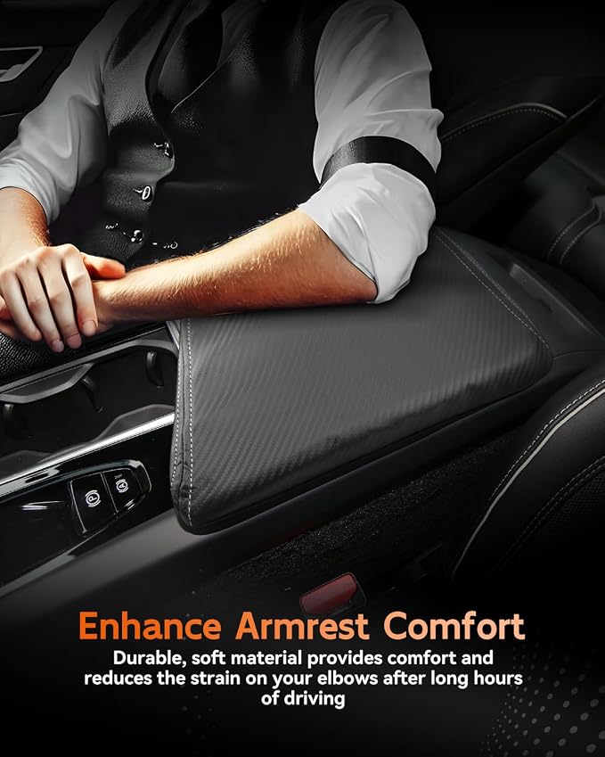CDEFG for Volvo XC60 2018-2025 Center Console Cover Armrest Box Cover for XC60 - Image 5