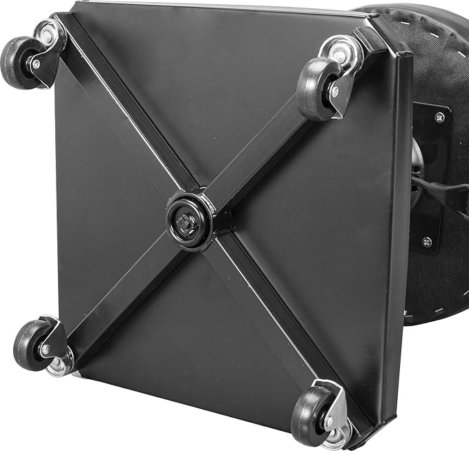 Torin ATR6350B Rolling Pneumatic Creeper Garage/Shop Seat: Padded Adjustable - Image 7