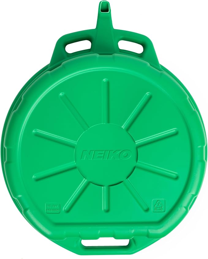 NEIKO 20761A Large Coolant/Oil Drain Pan, 4 Gallon Capacity, Antifreeze Green - Image 3