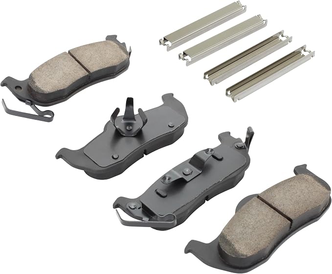 Premium Ceramic Rear Brake Pads Replacement - Image 2